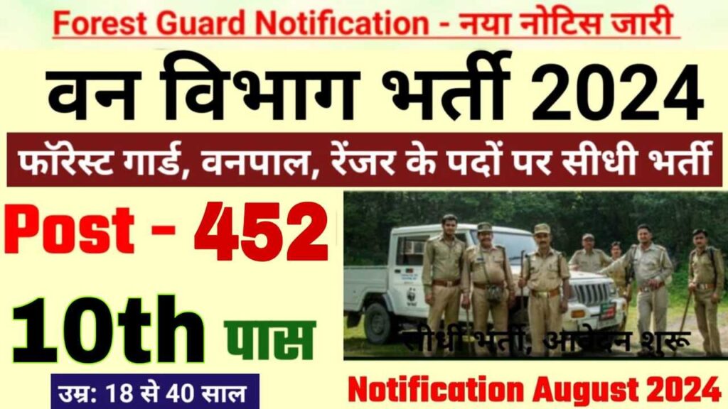 Forest Guard Recruitment 2024